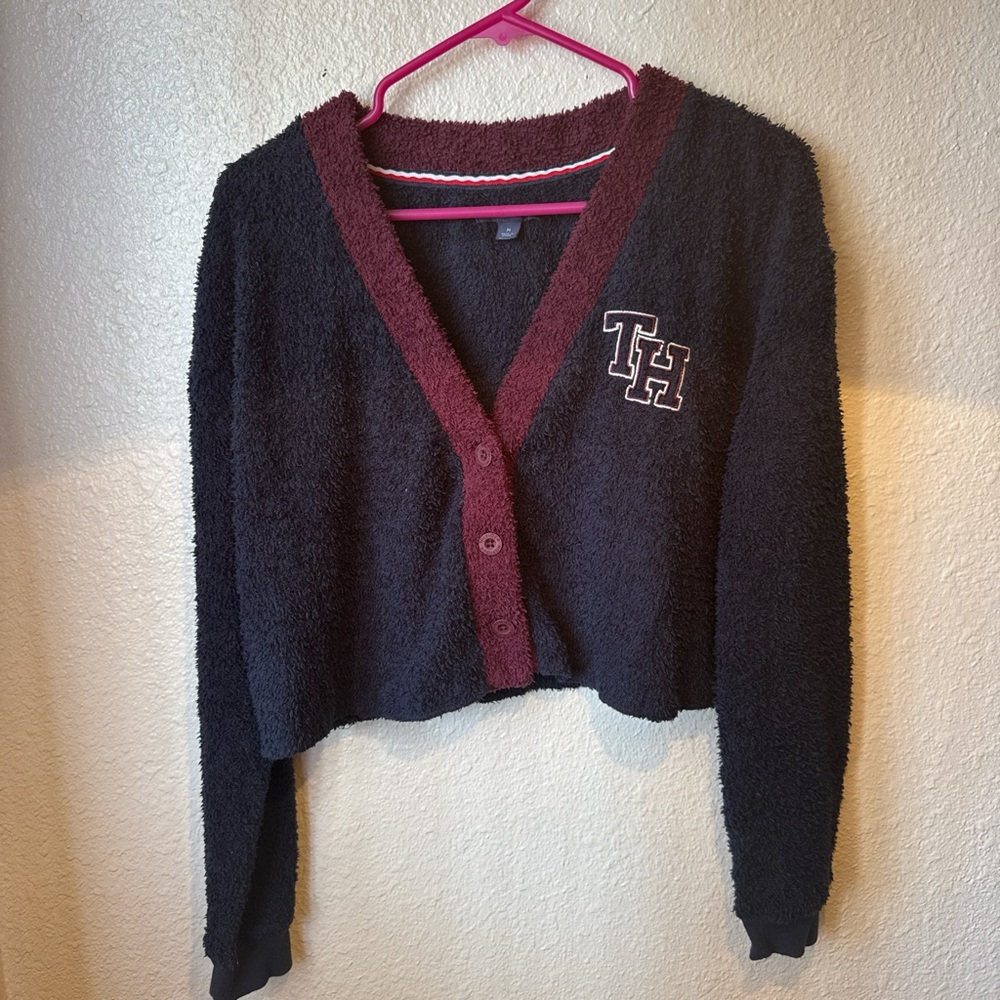 Tommy Hilfiger cropped sweater cardigan